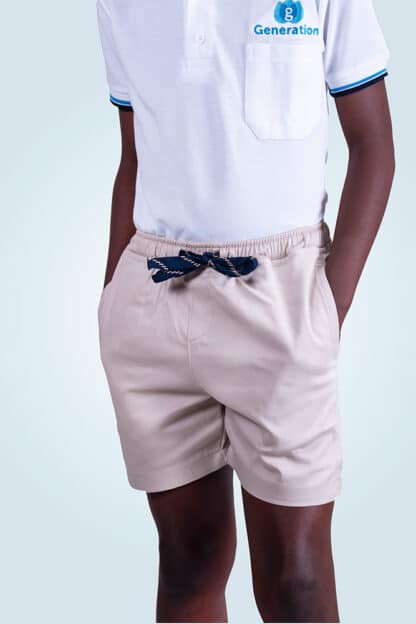 Chino Short, Stone - Image 3